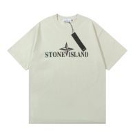 ストーン アイランド t シャツ メンズｎ級品 半袖Tシャツ 純綿 シンプル 防臭 ホワイト