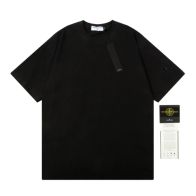 ストーン アイランド t シャツスーパーコピー 半袖Tシャツ 純綿 シンプル 4色可選 ブラック
