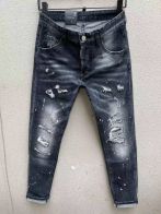 ディースクエアード 46 ウエスト激安通販 デニム ジンーズ 柔らかい ファッション 最新ズボン ブラック