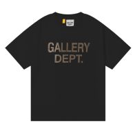 2024新登場の人気ギャラリー t シャツコピー 柔らかい シンプル 純綿 Tシャツ ブラック