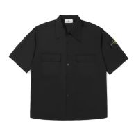 品質保証安い!stone island 短袖激安通販 トップス 日常シャツ ビジネス カジュアル ブラック