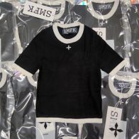 smfk通販スーパーコピー 短袖トップス 人気品 カジュアルTシャツ 品質保証 ファッション ブラック