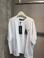 SMFKtシャツヤーン バッグ偽物 人気トップス 純綿 カジュアル 短袖Tシャツ シンプル ホワイト
