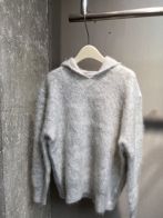 素敵な SMFKセーター aスーパーコピー 暖かい ウール 柔らかい おしゃれ ゆったりホワイト