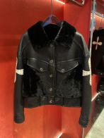 超激得新品 smfk サンダルコピー 服 暖かい人気 レザー ファッション ジャケット ブラック