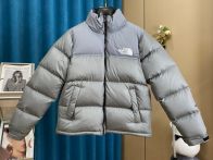 TNF ノースフェイス ダウン 日本ｎ級品 暖かい 保温 ファッション 人気アウター アメリカ製 3色可選 グレイ