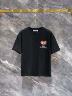 ジバンシィtシャツスーパーコピー 人気新作 トップス  純綿 柔らかい 短袖 ハットプリント 刺繍 2色可選 ブラック