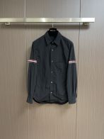 人気セール高品質トム・ブラウン長袖シャツ偽物 両袖にブランドストライプの装飾