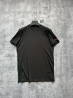 ディー スクエアー ド アウトレット激安通販 ド 公式コピー シンプル Tシャツ トップス 純綿 通気性いい ロゴプリント 短袖 ブラック