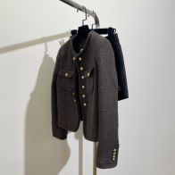 セリーヌ アウター偽物 レディース ジャケット トップス 暖かい 柔らかい 高級品 秋冬新作 ファッション グレイ