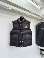 冬 大販売 セリーヌ ダウン ジャケットコピー カジュアル 無袖 トップス ジレー 暖かい シンプル 大人気 ブラック