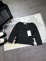 セリーヌのセーズコピー トップス 厚い ファッション ニット 暖かい レディース ロゴ 大人気 レディース ブラック