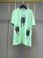 ジバンシィtシャツ激安通販 純綿 短袖 トップス ファッション ロックプリント 柔らかい 大販売 2色可選 グリーン