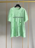 ジバンシィ トップス偽物 純綿 Tシャツ 半袖 シンプル ダメージ加工のデザイン 5色可選 グリーン