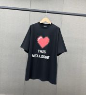WE11DONE 大絶賛 ウェルダン服ｎ級品 半袖 トップス tシャツ ハットプリント 純綿 品質保証 ブラック