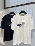 WE11DONE 限定販売 最高品質 ウェルダン tシャツ激安通販 半袖 トップス 純綿 柔らかい ロゴプリント ホワイト
