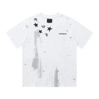 【激安】高級品通販 tシャツ ジバンシーコピー トップス 純綿 星プリント 半袖 柔らかい 快適 ホワイト