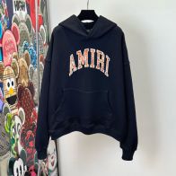 Amiri あみりパーカーｎ級品 柔らかい フード付き 人気品 プリント 純綿 シンプル トップス ファッション ブラック