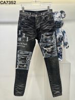 AMIRIジーンズ505コピー シンプル ジンーズ パンツ ズボン デニム素材 柔らかい ファッション ブラック