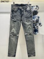 AMIRI 限定セール低価 8ジーンズスーパーコピー シンプル ジンーズ パンツ ズボン デニム素材 柔らかい グレイ
