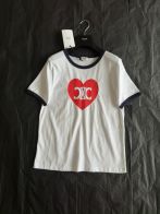 celineセリーヌ t シャツ サイズ 感 メンズＮ級品 トップス tシャツ 半袖 純綿 ハットプリント ファッション ホワイト