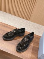 PRADAプラダ靴スニーカーＮ級品 モカシン ローファー シューズ 歩きやすい 牛革 シンプル 軽量 ビジネス ブラウン