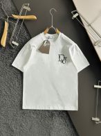 新作入荷格安 ディオールtシャツレディーススーパーコピー トップス 短袖 純綿 弾性がいい プリント 刺繍 ファッション ホワイト