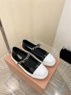 ミュウ ミュウ シューズＮ級品 メリージェーンシューズ ファッション カジュアル 可愛い 靴 大人 シンプル ブラック