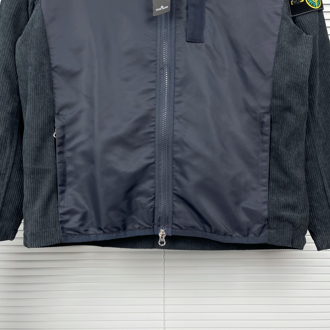 アイランド ジャケットスーパーコピー 暖かい カップル フード付き ゆったりアウター 2色可選 ブルー_8