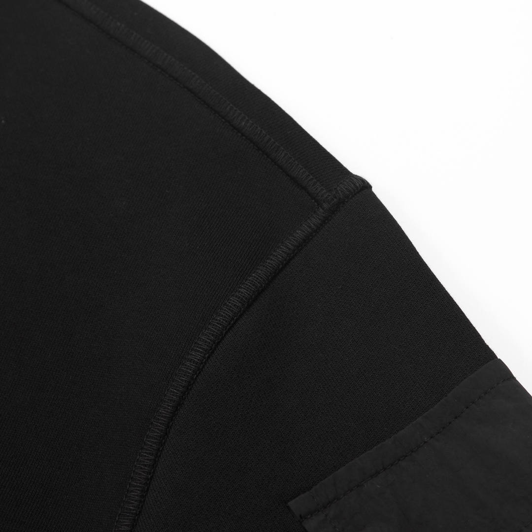 ストーン アイランド 長袖ｎ級品 長袖tシャツ 純綿トップス シンプル ファッション 2色可選 ブラック_5