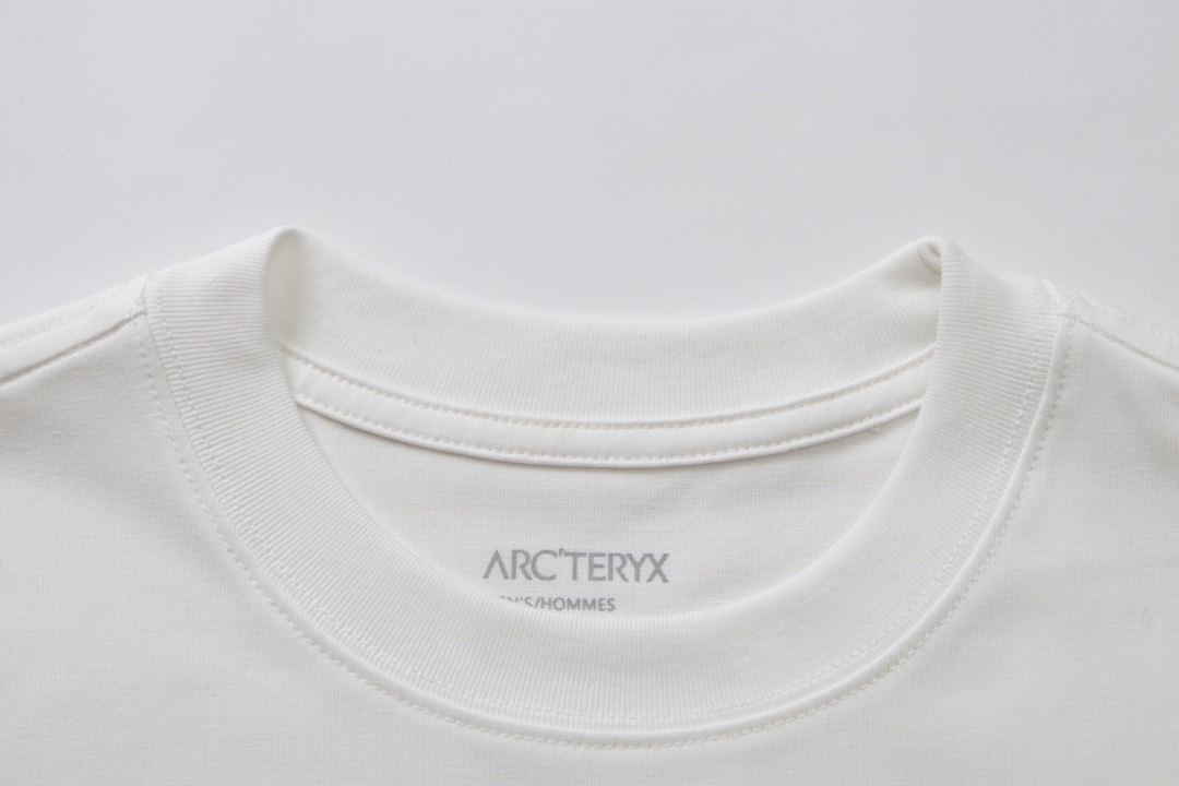 arc teryx ロン tｎ級品 半袖Tシャツ 純綿 シンプル 吸汗 3色可選 ホワイト_8