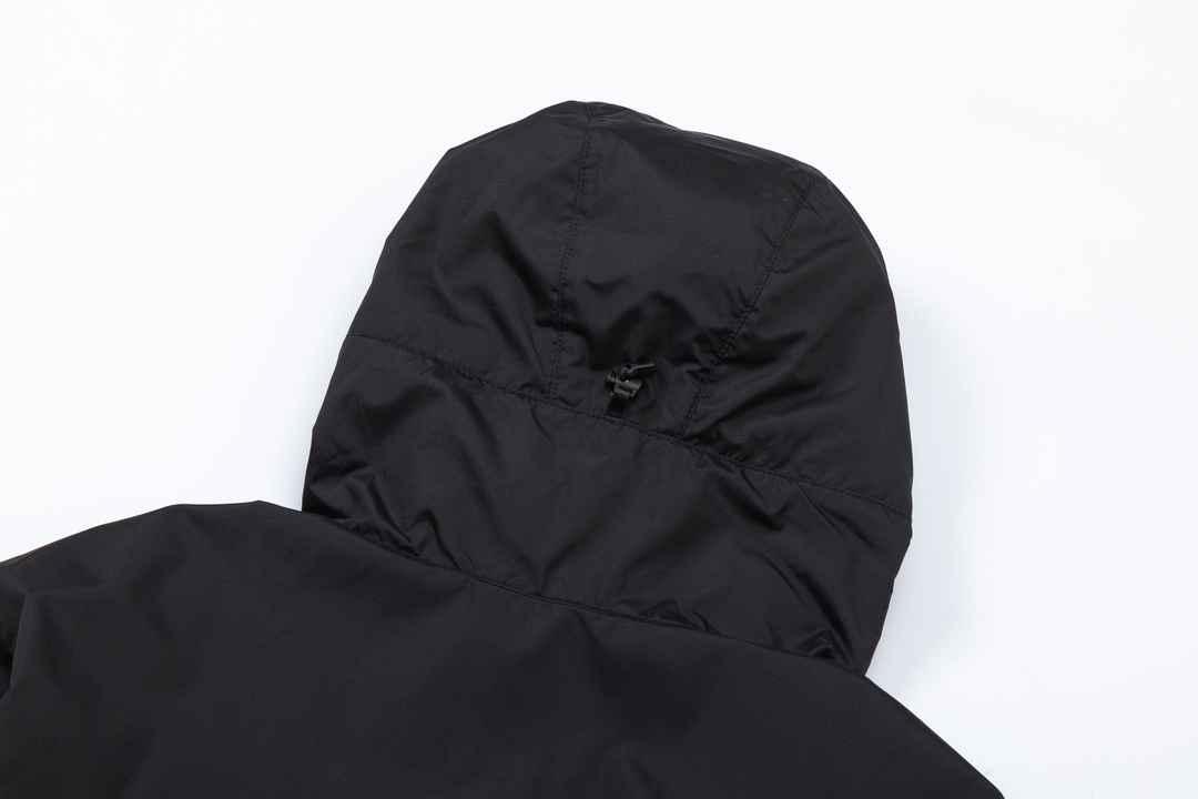 サーミー インサレーテッド ジャケット激安通販 日焼け止め フード付き 紫外線対策 薄い 5色可選 ブラック_4