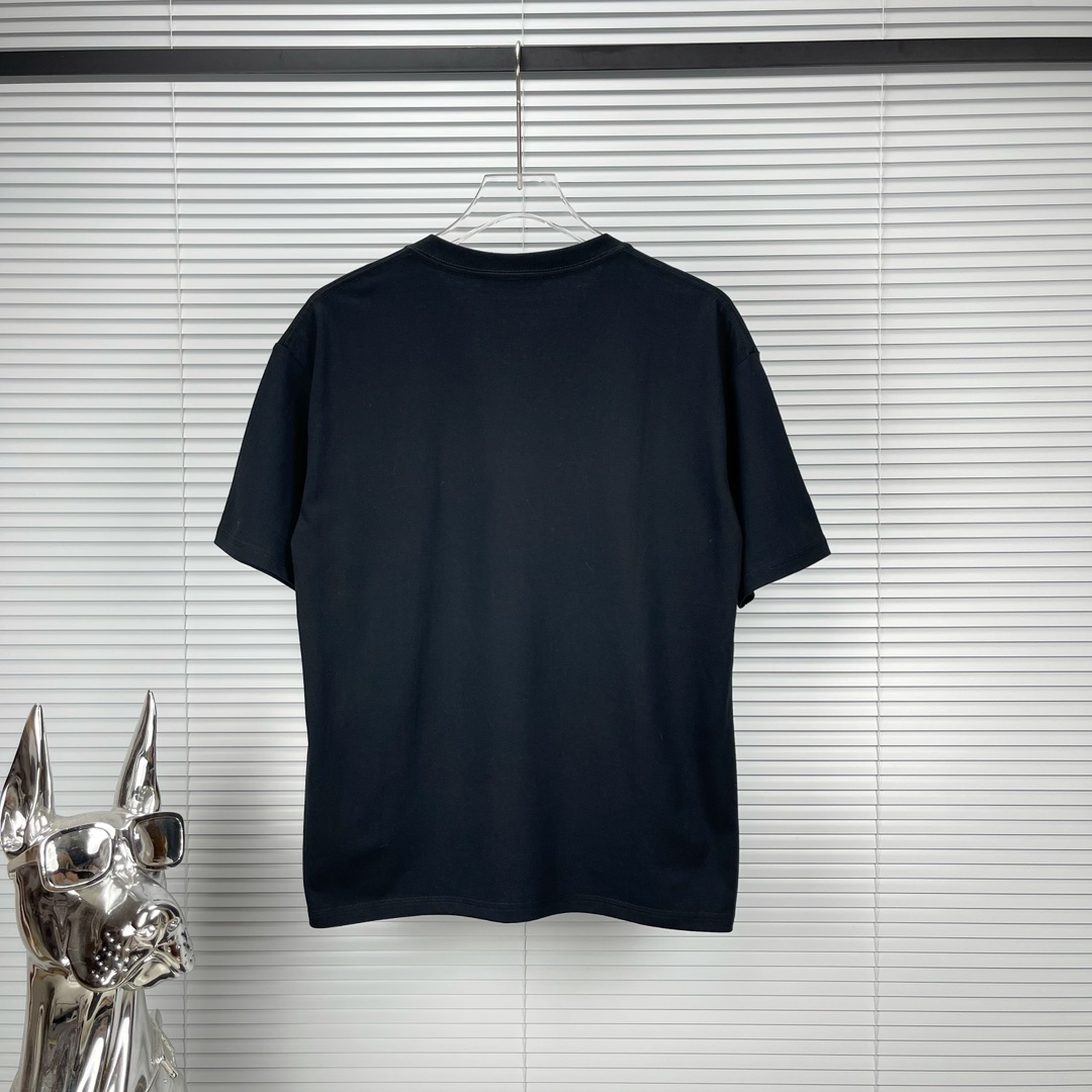激安品！amiri チェックシャツｎ級品 半袖Tシャツ 夏 綿 100%  2色可選 ブラック_8