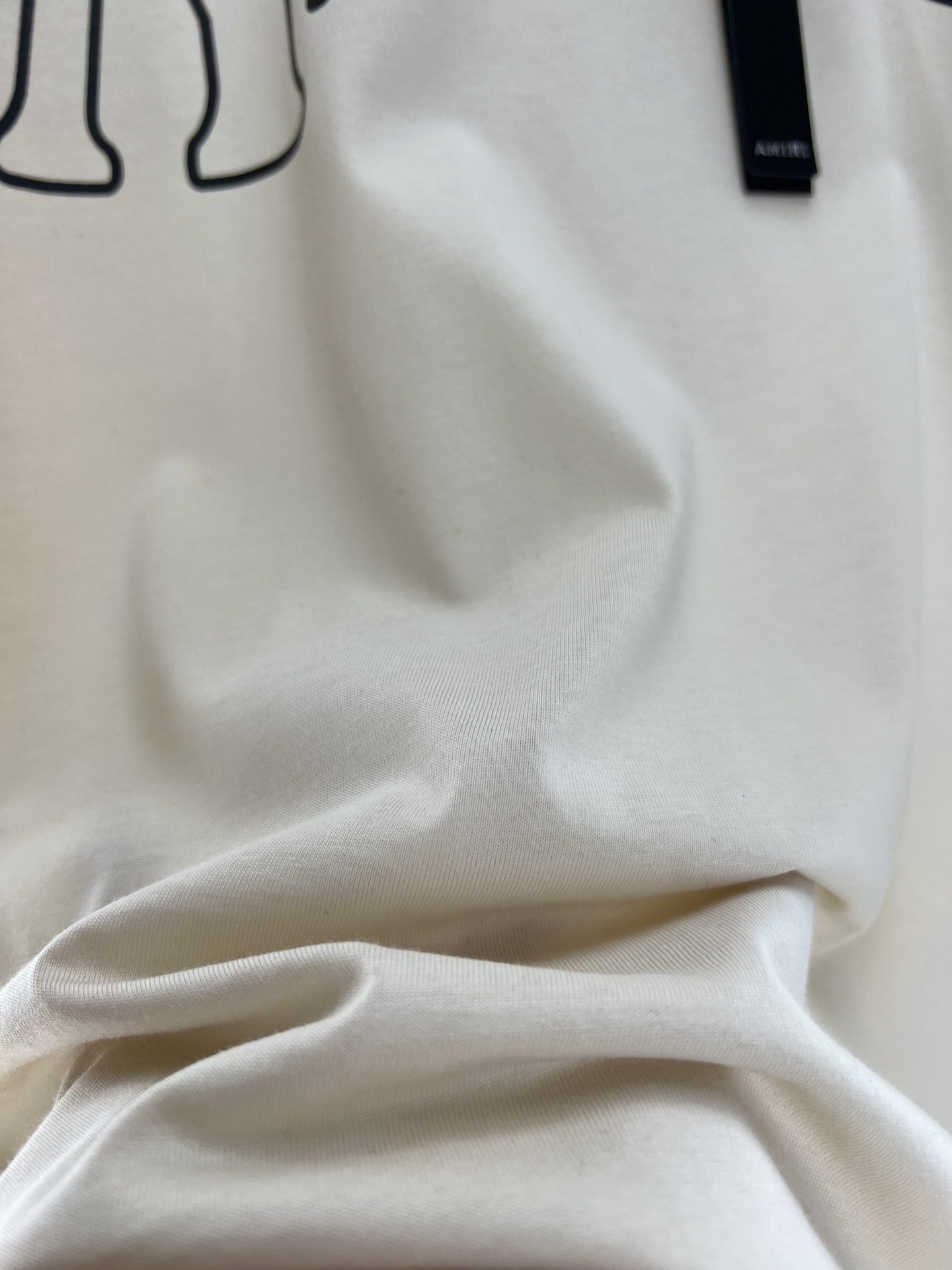 超激安‼最新アミリtシャツ アミパリスーパーコピー 人気 シンプル 夏Tシャツ 2色可選 杏色_5