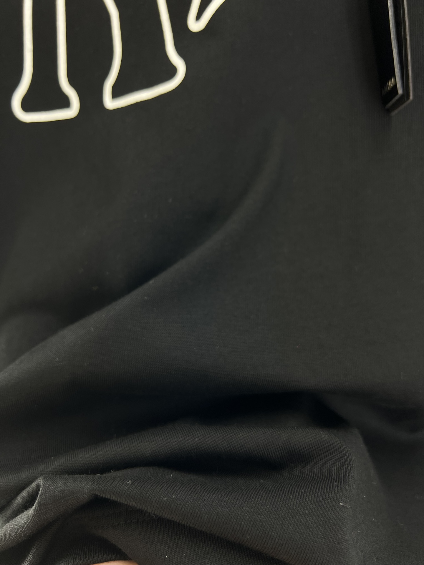 超激安‼最新アミリtシャツami偽物 人気 シンプル 夏Tシャツ 柔らかい 2色可選 ブラック_5