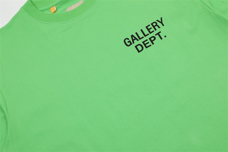 限定セール低価 ギャラリーデプト デザイナーｎ級品 柔らかい 人気 純綿 Tシャツ グリーン_6