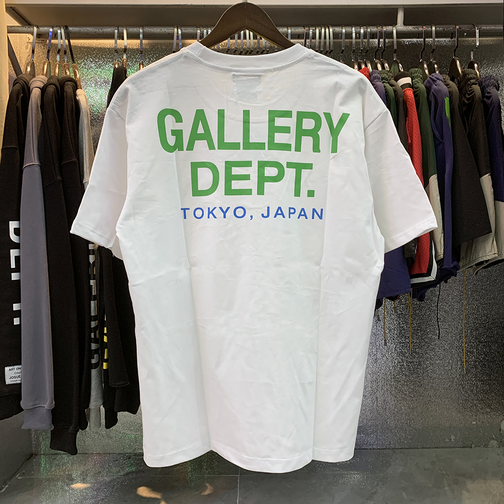 春夏人気定番安い gallery dept t シャツコピー 柔らかい シンプル 純綿 Tシャツ ホワイト_2