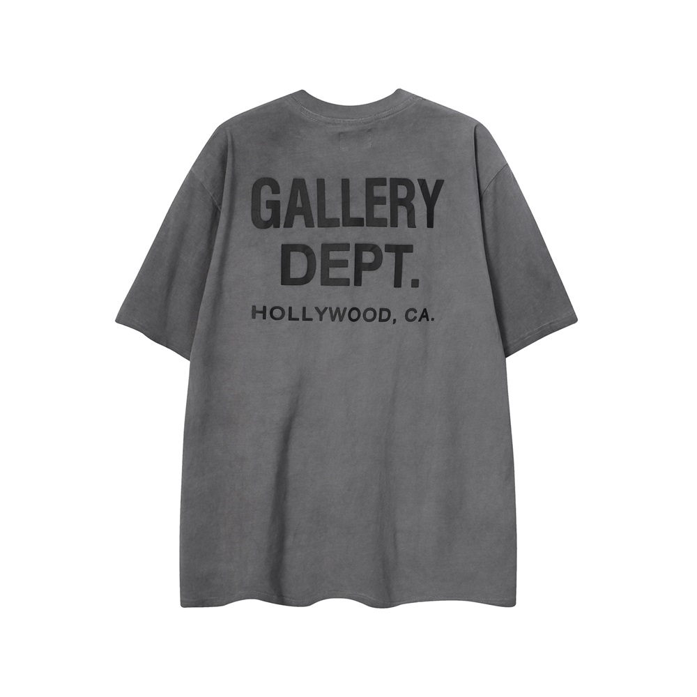【激安】高級品通販 デプトギャラリーコピー 人気品 柔らかい シンプル Tシャツ 夏服 グレイ_2