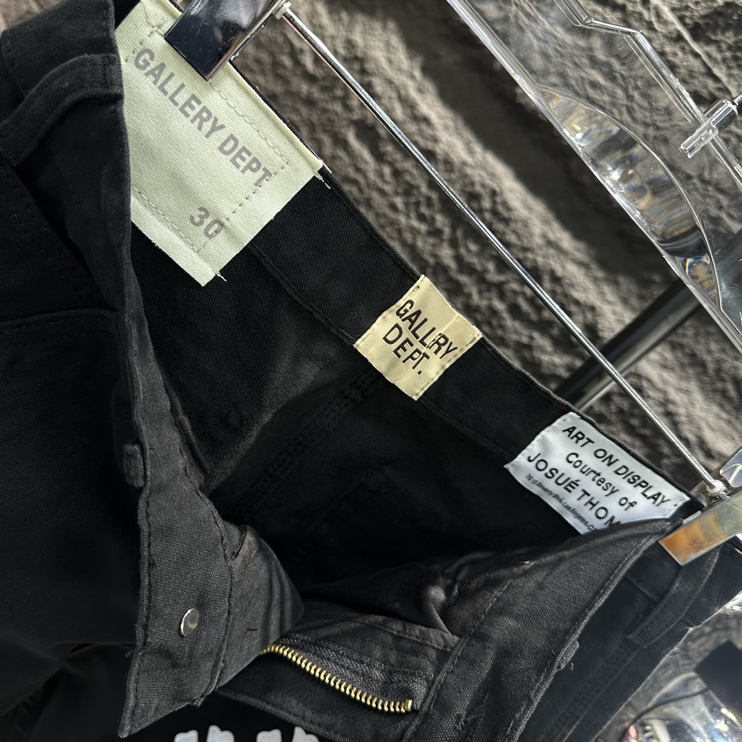 激安大特価最新作のギャラリーデプト スウェットパンツｎ級品 シンプル クルス模様 ファッション ブラック_6
