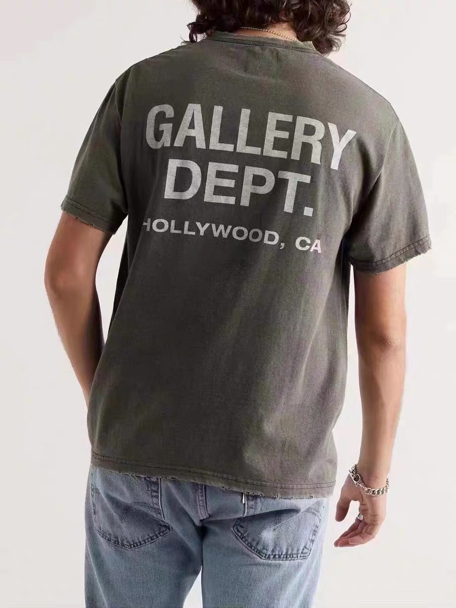HOT品質保証 ギャラリーデプト ロンt激安通販 半袖Tシャツ リサイクル トップス グレイ_2