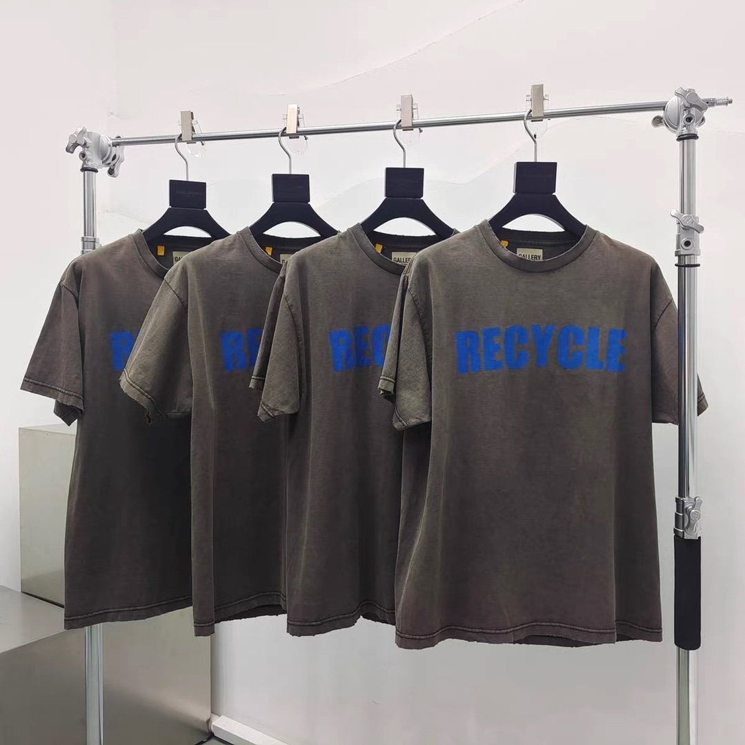 HOT品質保証 ギャラリーデプト ロンt激安通販 半袖Tシャツ リサイクル トップス グレイ_3
