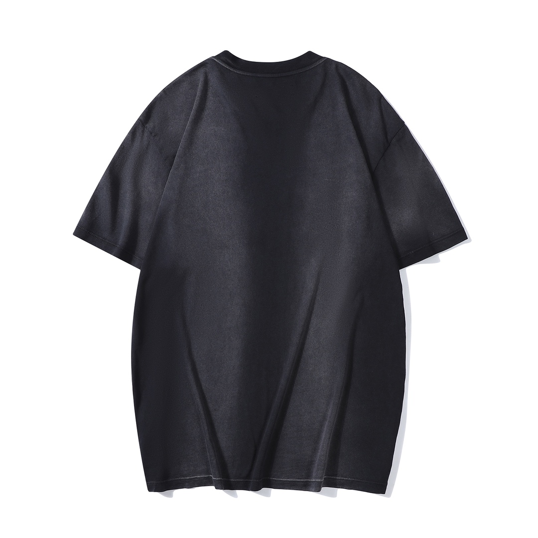 夏新款アミリシャツｎ級品 Tシャツ トップス 人気商品 シンプル 短袖 ブラック_2