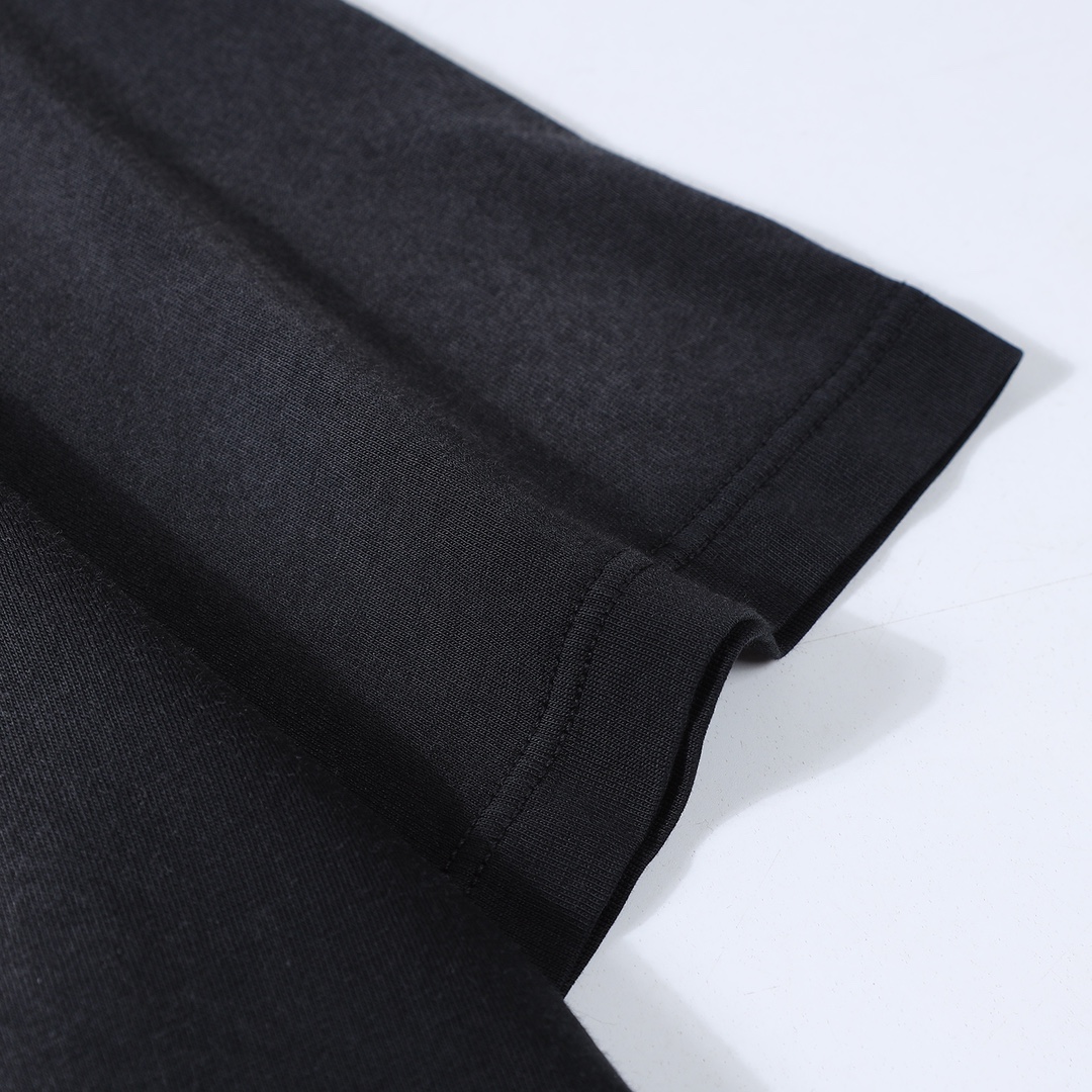 夏新款アミリシャツｎ級品 Tシャツ トップス 人気商品 シンプル 短袖 ブラック_5