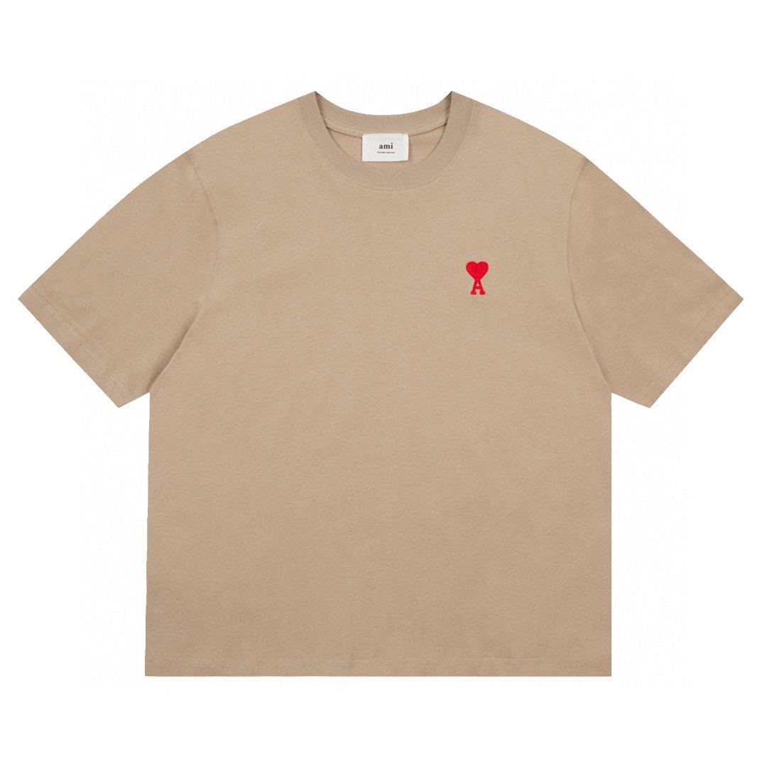 人気品 tシャツ アミパリスーパーコピー Tシャツ トップス 限定 シンプル 短袖 ピンク_1