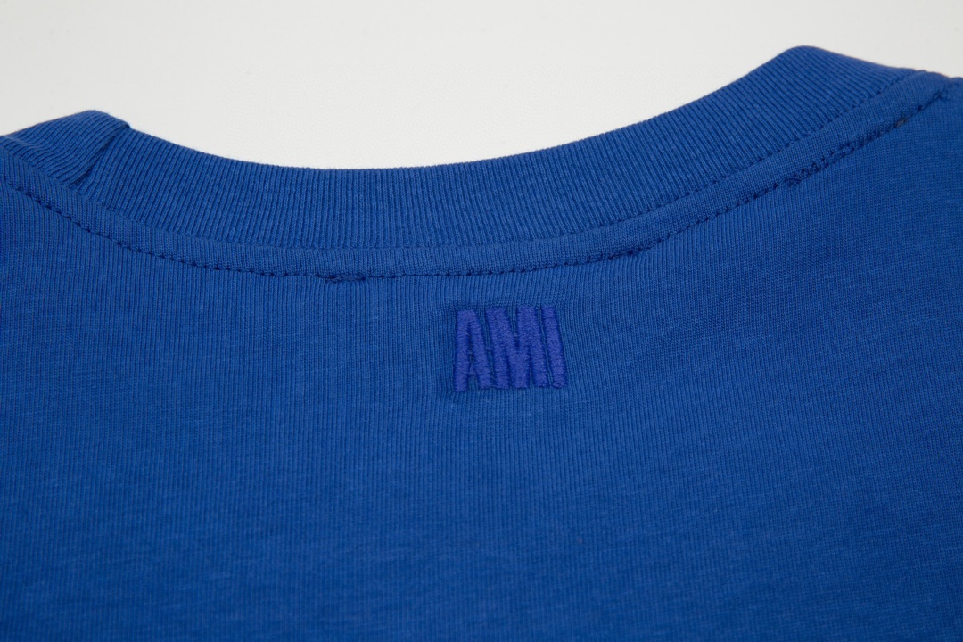 人気アミリtシャツ激安通販 Tシャツ トップス 大販売 シンプル 短袖 ファッション ブルー_7