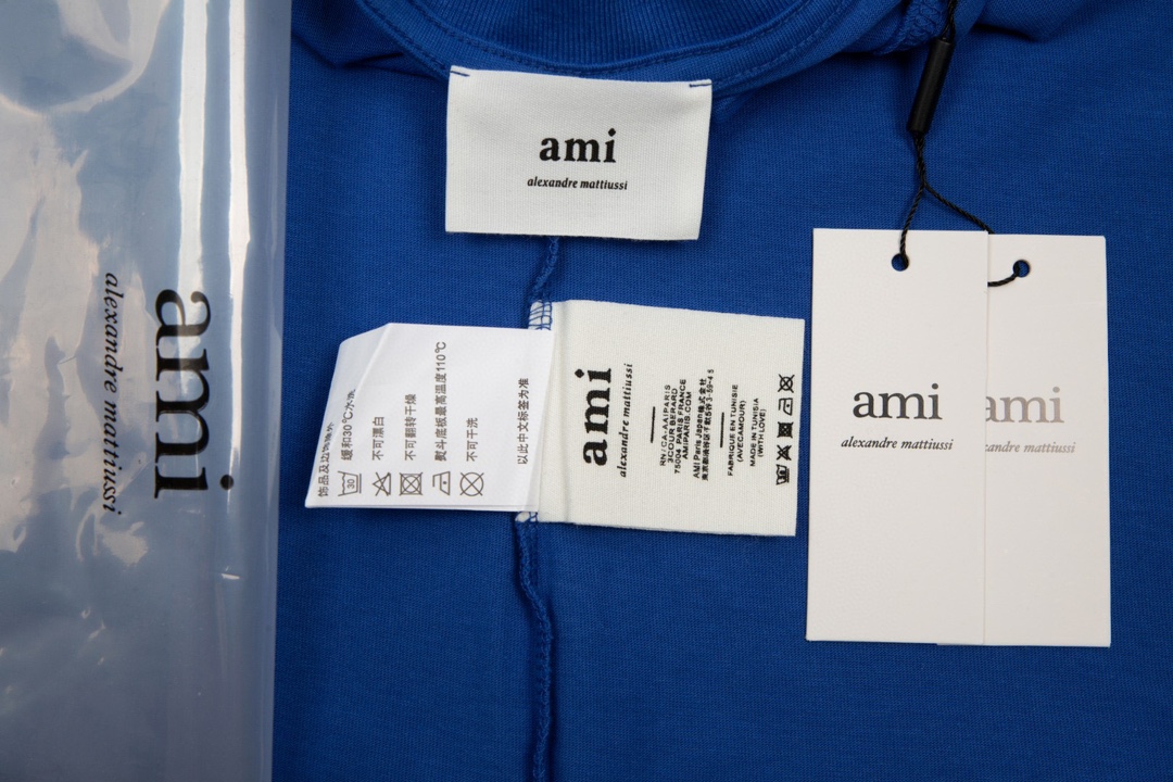 人気アミリtシャツ激安通販 Tシャツ トップス 大販売 シンプル 短袖 ファッション ブルー_8