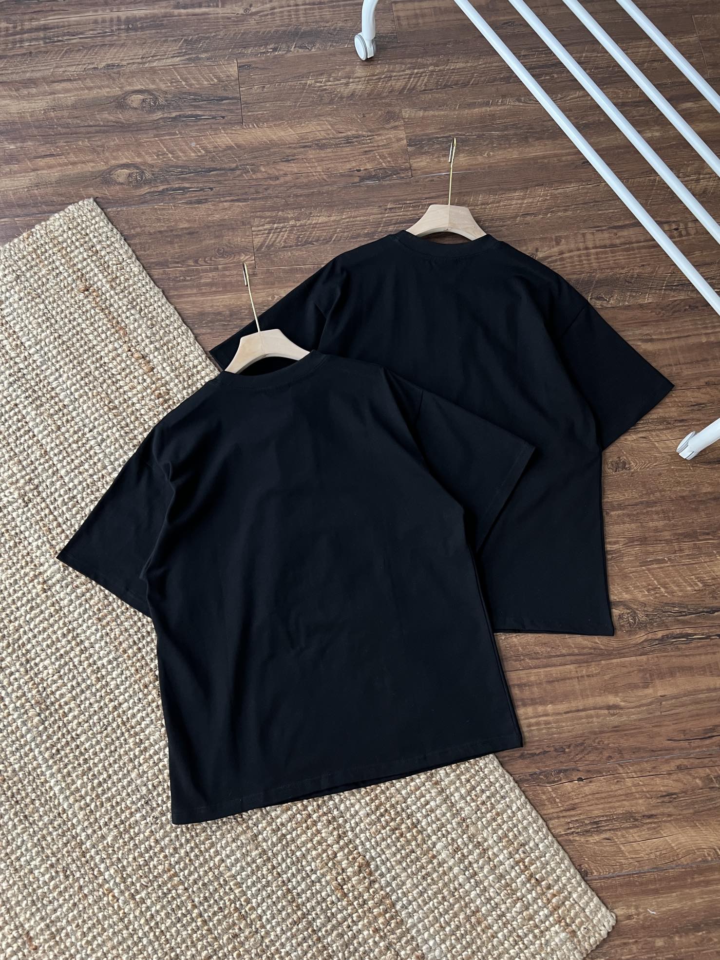 春夏短袖ミリロア服ｎ級品 Tシャツ 人気トップス シンプル ファッション ブラック_6