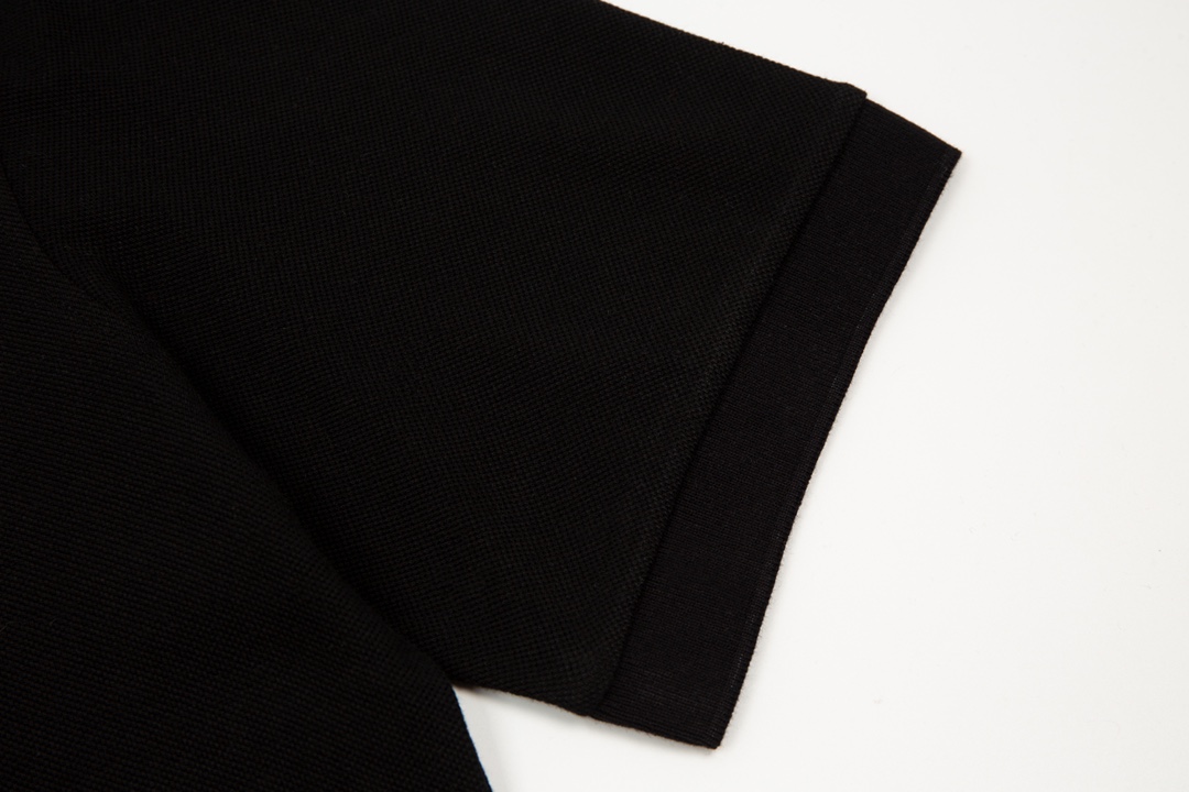 amiri バイマｎ級品 純綿 ポロシャツ トップス シンプル 人気ファッション ブラック_4