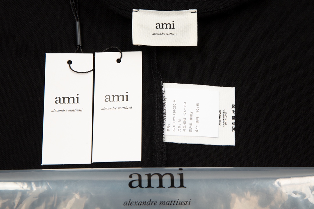 amiri バイマｎ級品 純綿 ポロシャツ トップス シンプル 人気ファッション ブラック_7