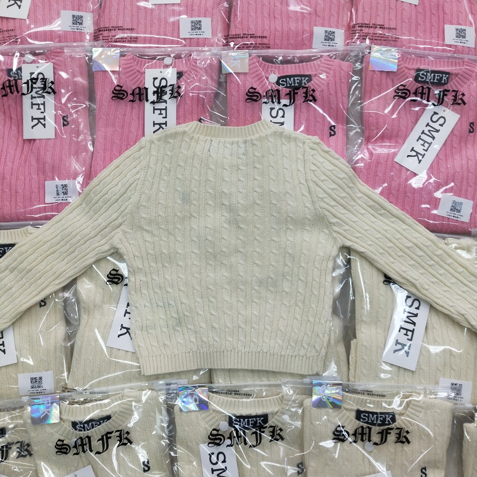 SMFK セーターマシーン偽物人気 ショットセーター ファッション カラフル 2色可選 ホワイト_3